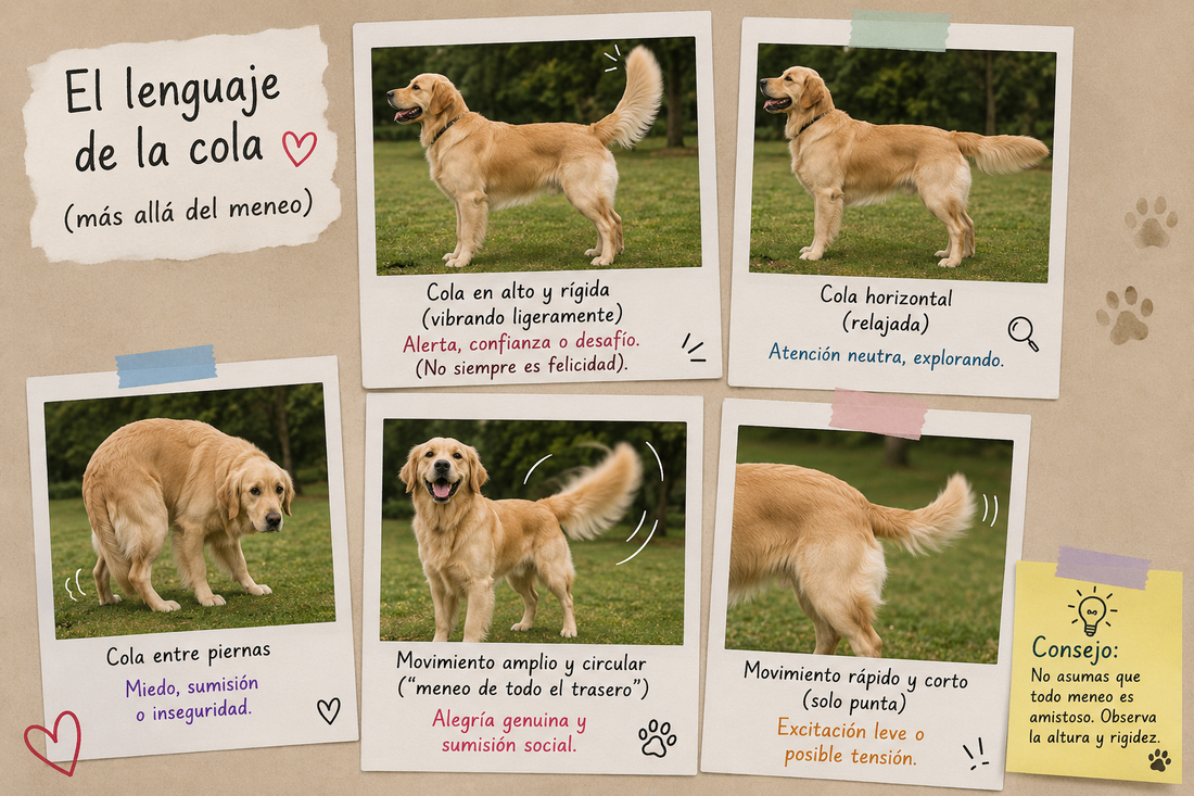 El lenguaje de la cola: mucho más que un simple meneo 🐶