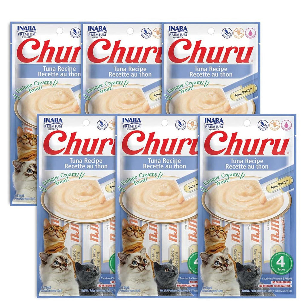 CHURU Atún caja c/6 bolsas C/4 tubos