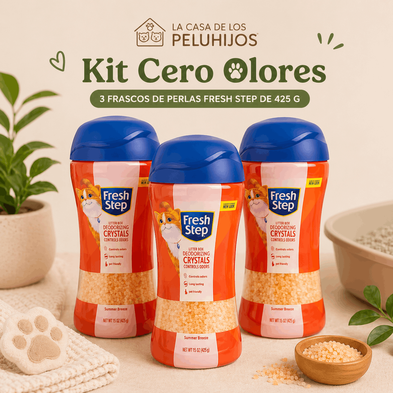 Kit Cero Olores 🐱✨