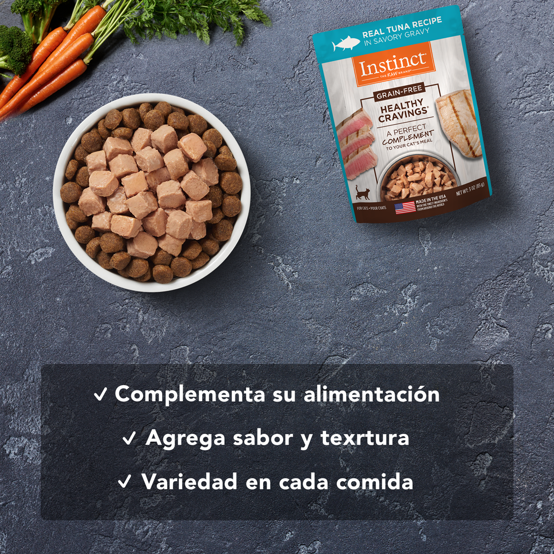 Healthy Cravings de Atún 3.5 oz para gato