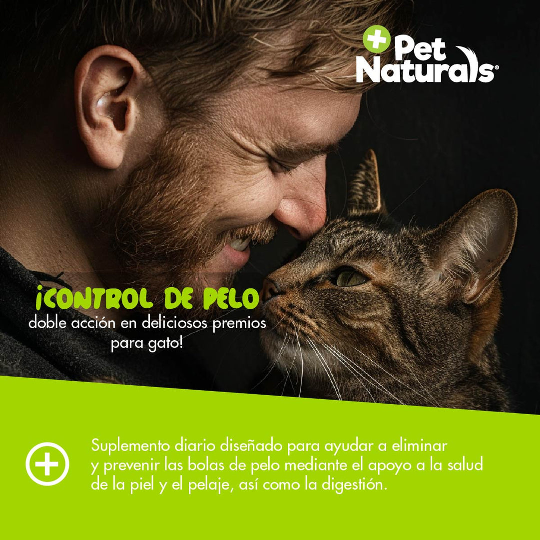 Hairball Chew para Gatos – Pet Naturals 240g. Control Natural de Bolas de Pelo