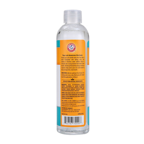 Arm & Hammer Enjuague Dental para Gato – 237 ml | Elimina Mal Aliento y Combate Sarro