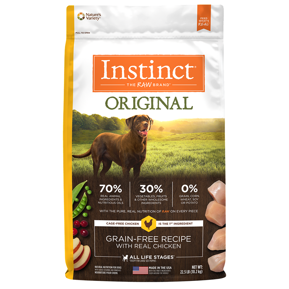 Instinct Pollo para Perros – Alimento Libre de Granos con Pollo de Verdad