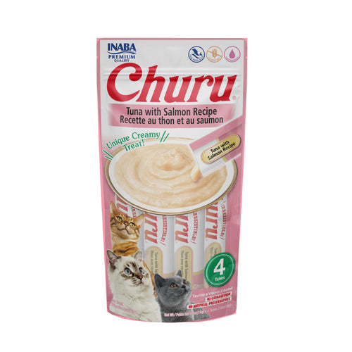 Churu de Atún y Salmón (6 cajas con 4 tubos)