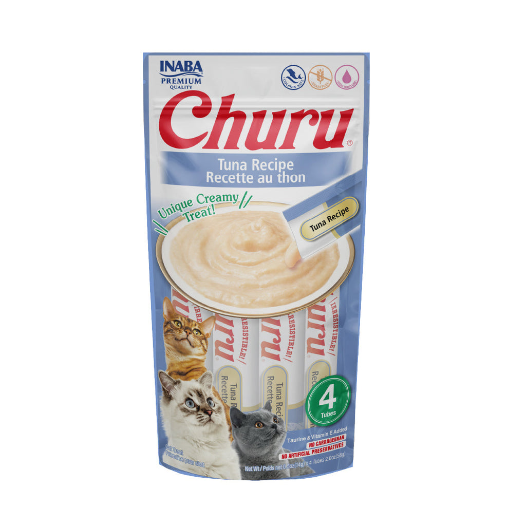 CHURU Atún caja c/6 bolsas C/4 tubos