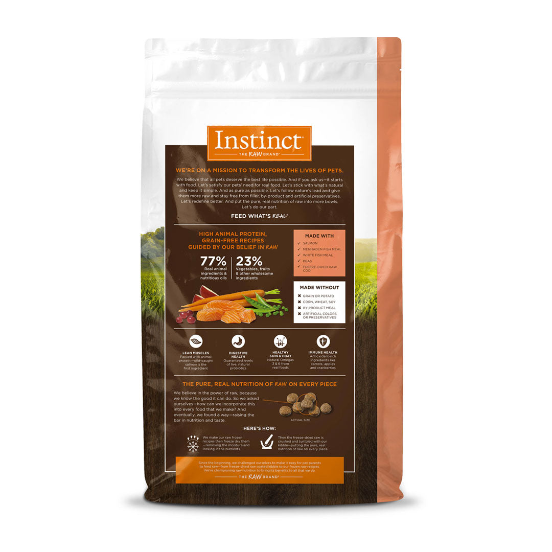 Instinct Salmón para Gatos – Alimento Libre de Granos con Salmón de Verdad