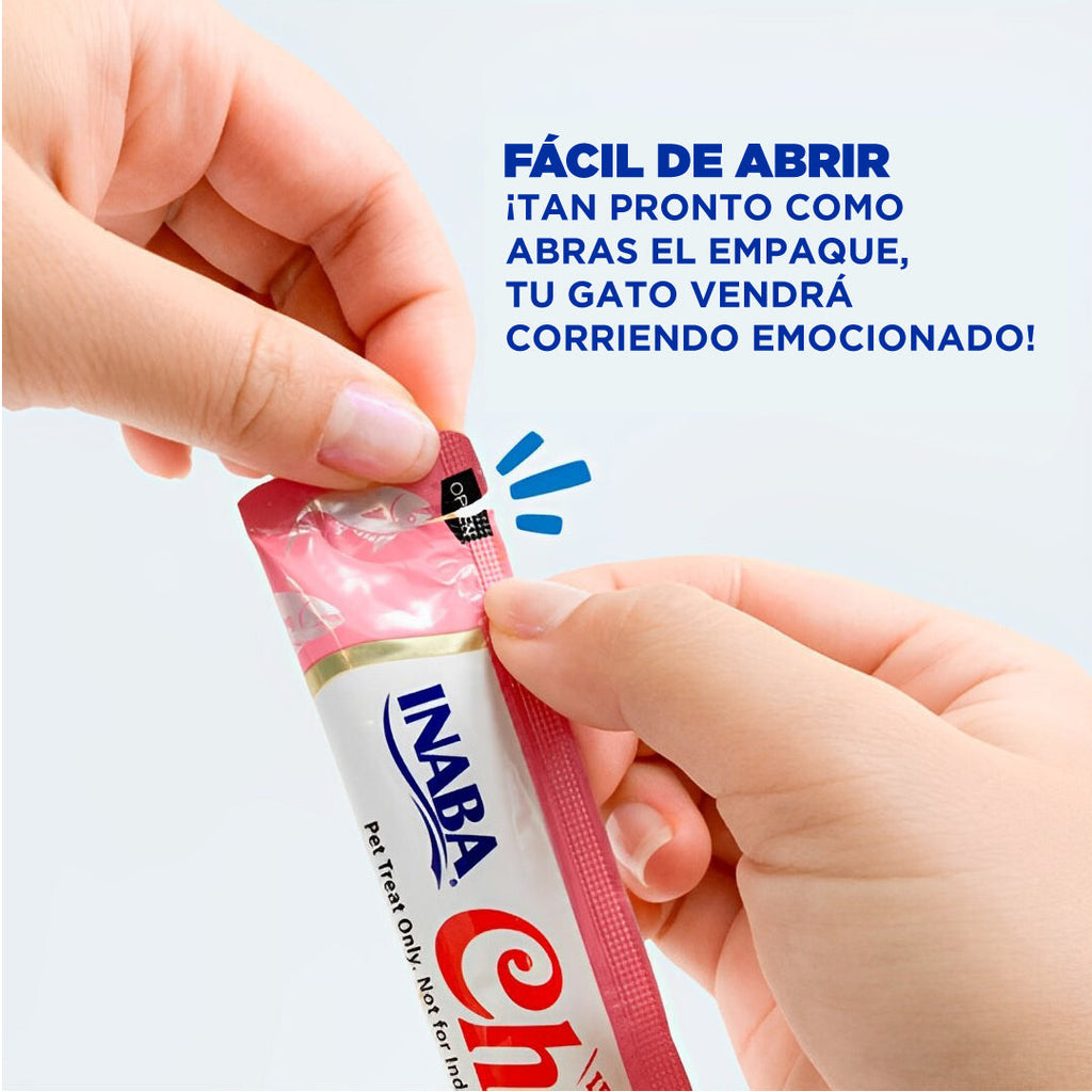 CHURU Atún caja c/6 bolsas C/4 tubos